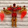 2005 Vintage Power Rangers Mystic Force Red Ranger to Fury Dragon Loose Head approx. 18 cm. Used Please see photos Image 2