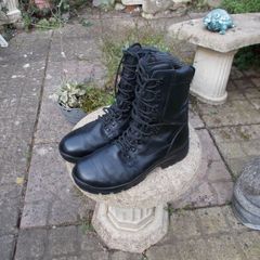 Leather Boots / Vibram Soles / UK12 - EU 46