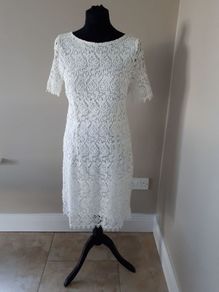 Savida cream lace dress