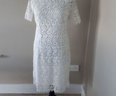 Savida cream lace dress
