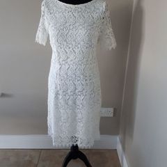 Savida cream lace dress