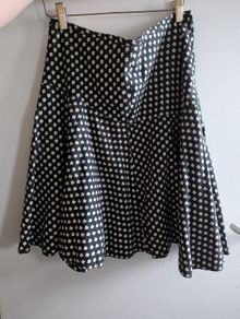 Assimetric March Jacobs cotton skirt