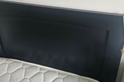 Single bed Black Wooden Frame x 2