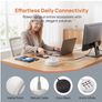 66W USB-C Fast Charging Round Hub, 12-in-1 Image 4