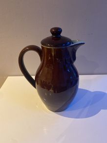 Vintage Denby Stoneware  2 pint Coffee pot