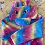 Girls Unicorn Onesie - see 3 pics Image 2