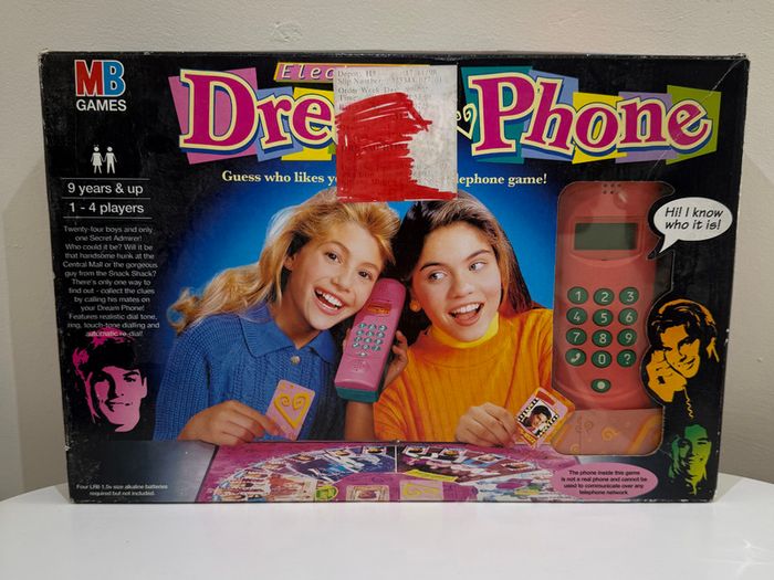 Vintage MB Games Dream Phone - Appears Unopened - 1990s