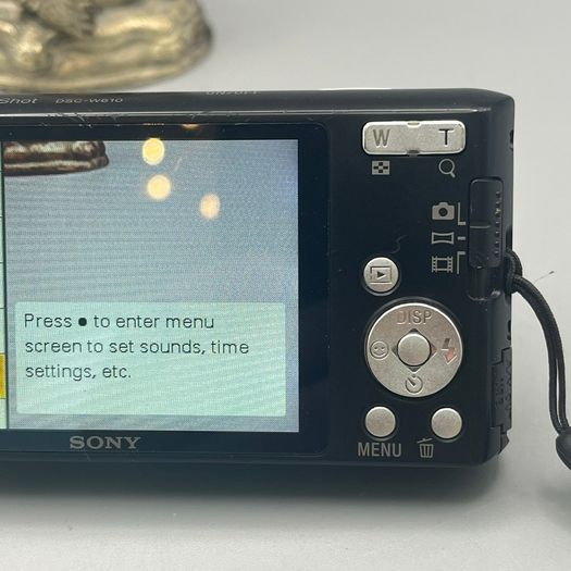 Sony Cybershot DSC-W610 Digital Camera - Black - Full Kit - 14mp