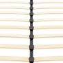 Bed Frame Black Faux Leather 135x190 cm Image 4