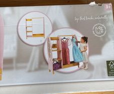 Light dress up rack
