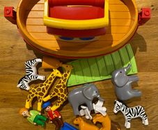playmobil ark and animals