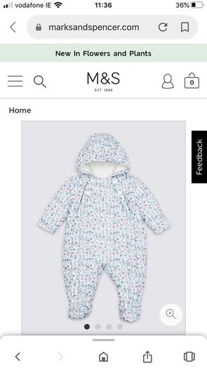 M&S snowsuit brand new