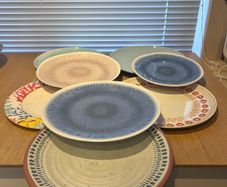 Melamine Dinner Plates (8)