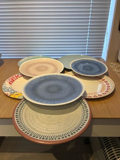 Melamine Dinner Plates (8)