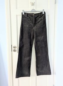 Soft Brown High Waisted Cords - Size 10