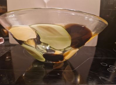 Glass Fruit Bowl