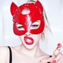 Women Leather Mask Image 7