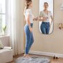 1 x Mirror Curved Frameless mirror Free delivery Image 2