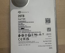 Seagate Exos X20 20TB Enterprise SATA Hard Drive (3.5" HDD)
