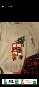 boys Christmas jumper 9_10 yrs