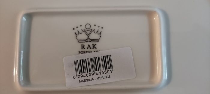 RAK Porcelain Restaurant/Hotel Quality Dinnerware 20 Pieces + Bag