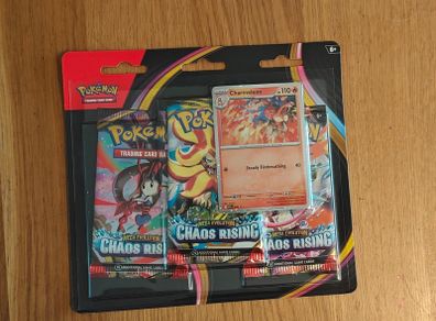 Pokemon TCG: Chaos Rising 3 pack blister