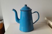 Vintage French Enamel Coffee Pot