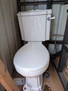 Matching Sink and Toilet