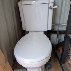 Matching Sink and Toilet