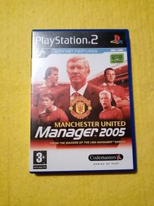 Manchester United Manager 2005 PlayStation 2 ps2 games Original