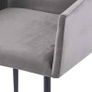 2x Dining Chairs With Armrests Grey - Free Delivery Nationwide Image 5