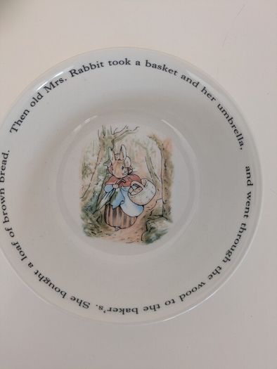 Peter Rabbit Wedgewood Toddler Feeding Set