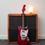 Fender Japan MG69 Mustang 1995/1996 - Old Candy Apple Red Image 5