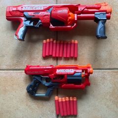 Nerf Mega Rotary Blaster & Cycloneshock Blaster Bundle
