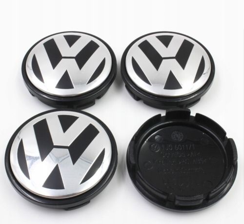 4 x Alloy Wheel Centre Caps 56mm for  Volkswagen 1J0601171