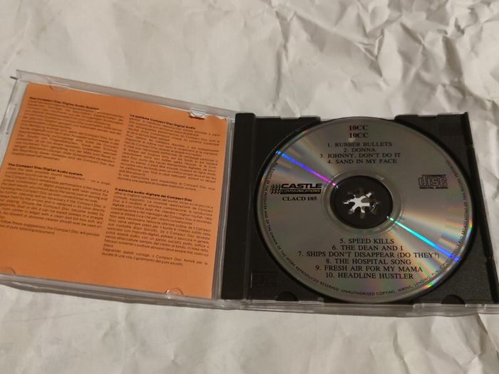 10cc Self Titled Cd