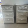 Bedside lockers with lamps Image 2