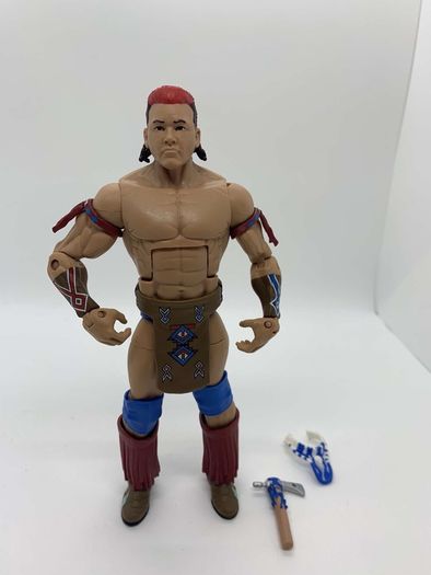 wwe elite series 47 Tatanka action figure
