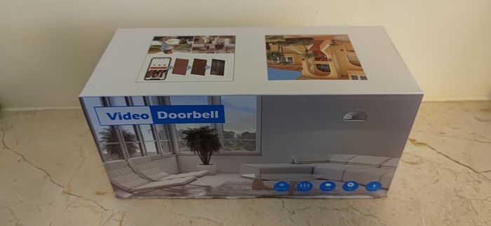 Doorbell Video Camera + Chime + 3 Batteries