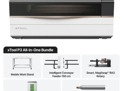 Xtool P3 All in one Bundle Laser