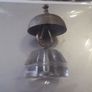 a antique counter bell with a cut glass base Image 3