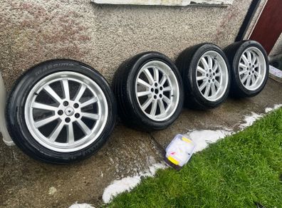 20inch 5x120 Deep Dish Alloys