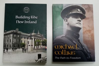 Michael Collins Commemorative Coins - The Path To Freedom Coin - Building The New Ireland Coin