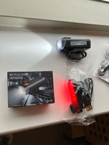 bike light set USB charge