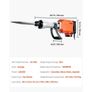 Demolition Jack Hammer Concrete Breaker 2200W Electric Hammer 4 Chisel Bits Image 2