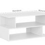 BRAND NEW 2 Tier Side/Coffee Table Rectangular Open Storage Shelf Living Room 90x50x45cm Image 3