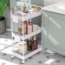 Brand New Ronlap Rolling Kitchen Cart with 3 levels, Image 5
