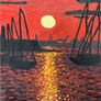 Dun laoghaire harbour sunset Image 2