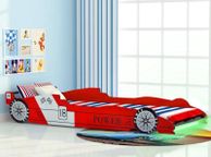 main image for ad Children LED Race Car Bed 90x200 cm Red