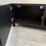 IKEA BESTA TV Bench with Doors - Black Brown 180cm Image 3